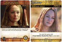 The Lord of the Rings: The Two Towers Deck-Building Game – Éowyn Promos