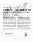 Panzer Grenadier: Carpathian Brigade