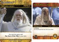 The Lord of the Rings: The Two Towers Deck-Building Game – Gandalf Promo Cards
