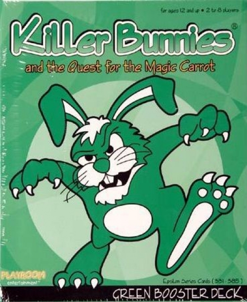 Killer Bunnies and the Quest for the Magic Carrot GREEN Booster