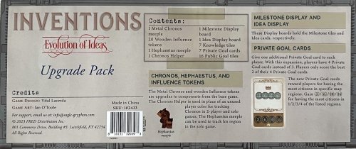 Inventions: Evolution of Ideas – Upgrade Pack