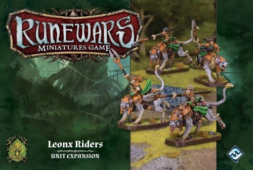 Runewars Miniatures Game: Leonx Riders – Unit Expansion