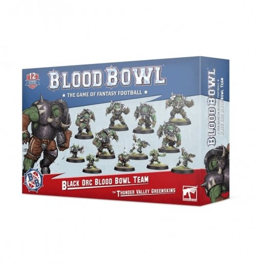 Blood Bowl (Second Season Edition): The Thunder Valley Greenskins – Black Orc Blood Bowl Team