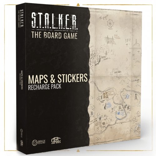 S.T.A.L.K.E.R. The Board Game: Maps & Stickers Recharge Pack