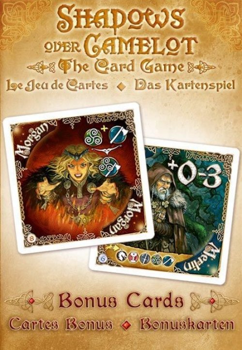 Shadows over Camelot: The Card Game - Merlin & Morgan Promo cards