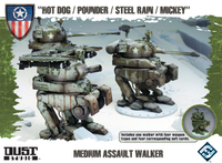 Dust Tactics: Medium Assault Walker - 