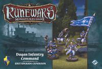 Runewars Miniatures Game: Daqan Infantry Command – Unit Upgrade Expansion