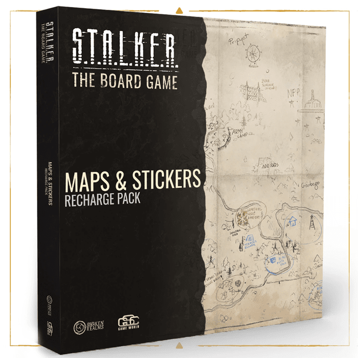 S.T.A.L.K.E.R. The Board Game: Maps & Stickers Recharge Pack