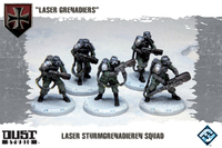Dust Tactics: Laser Sturmgrenadiere Squad - 