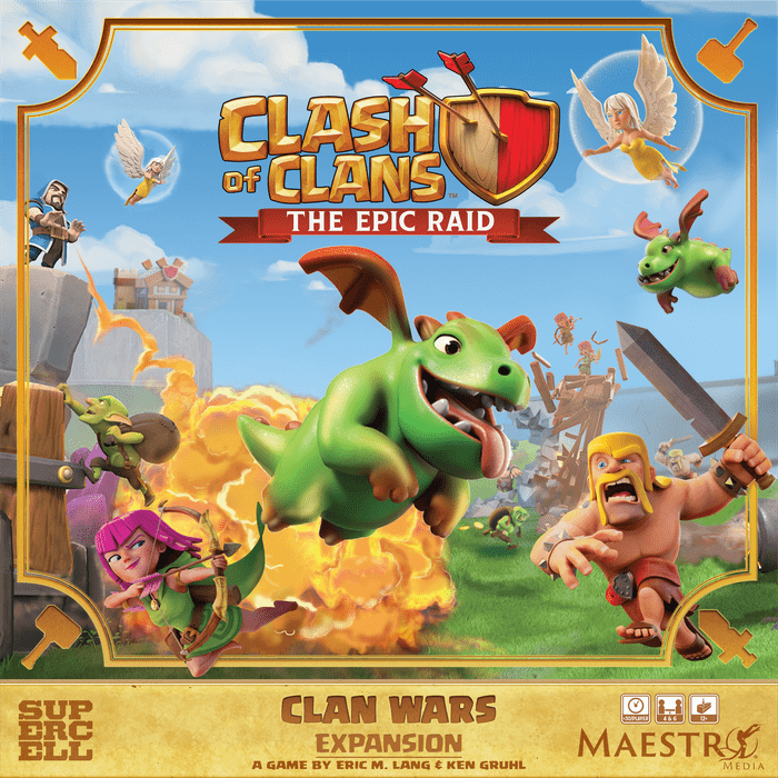 Clash of Clans: The Epic Raid – Clan Wars Expansion