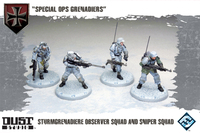 Dust Tactics: Sturmgrenadiere Observer Squad and Sniper Squad - 