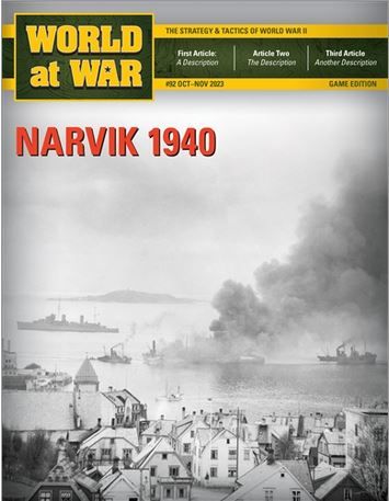 VaeVictis 149 special game issue: Narvik 1940