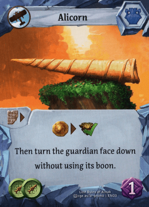 Lost Ruins of Arnak: Alicorn Promo Card