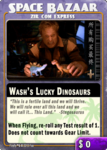 Firefly: The Game – Wash's Lucky Dinosaurs Promo Card