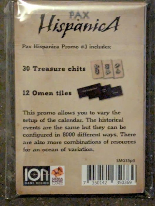 Pax Hispanica: Promo 3 – Omens and Treasures