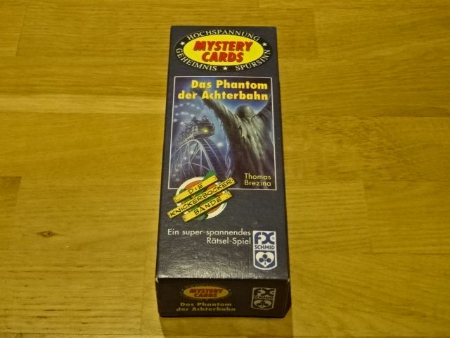 Mystery cards: Das Phantom der Achterbahn