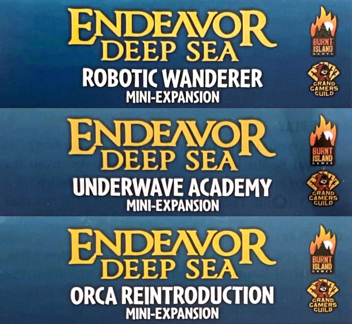 Endeavor Mar Profundo Pack de 3 Mini Expansiones