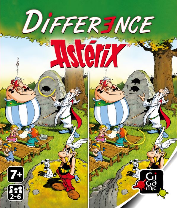 Difference: Astérix