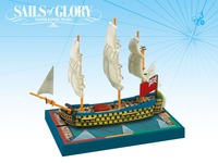 Sails of Glory Ship Pack: HMS Royal George 1788 / HMS Hibernia 1804