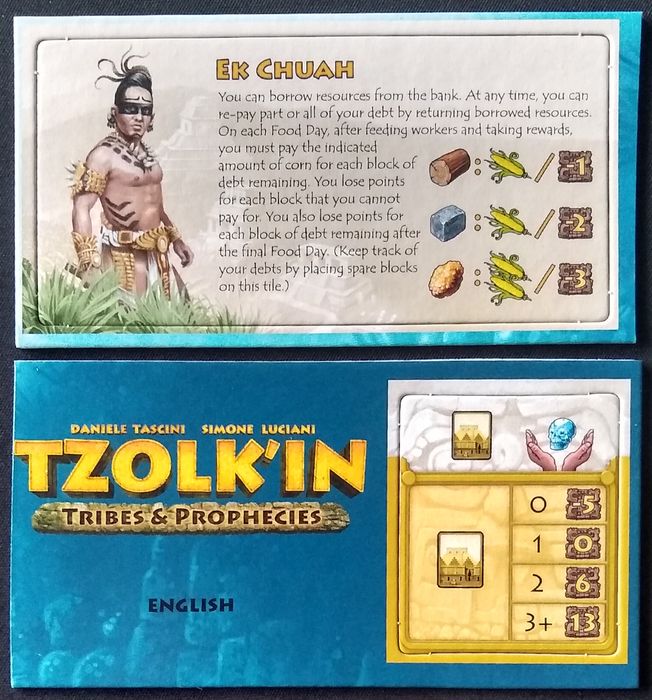 Tzolk'in: The Mayan Calendar – Tribes & Prophecies: Ek Chuah (Inglés)