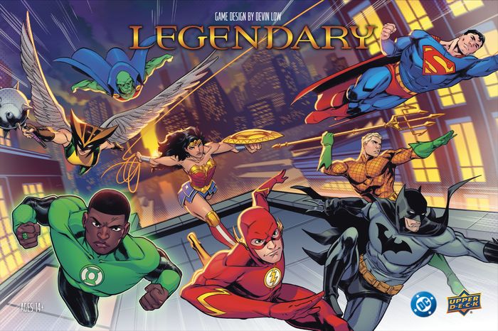 RESERVA LEGENDARY: DC DECKBUILDING GAME (CASTELLANO)