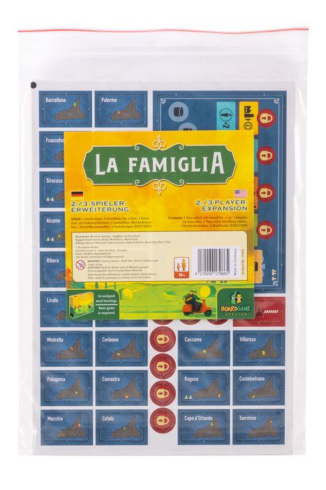 La Famiglia: La Gran Guerra de la Mafia - Expansion para 2 y 3 jugadores